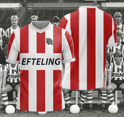 Sparta Rotterdam 1984-85 Home Kit Retro Shirt PT50709