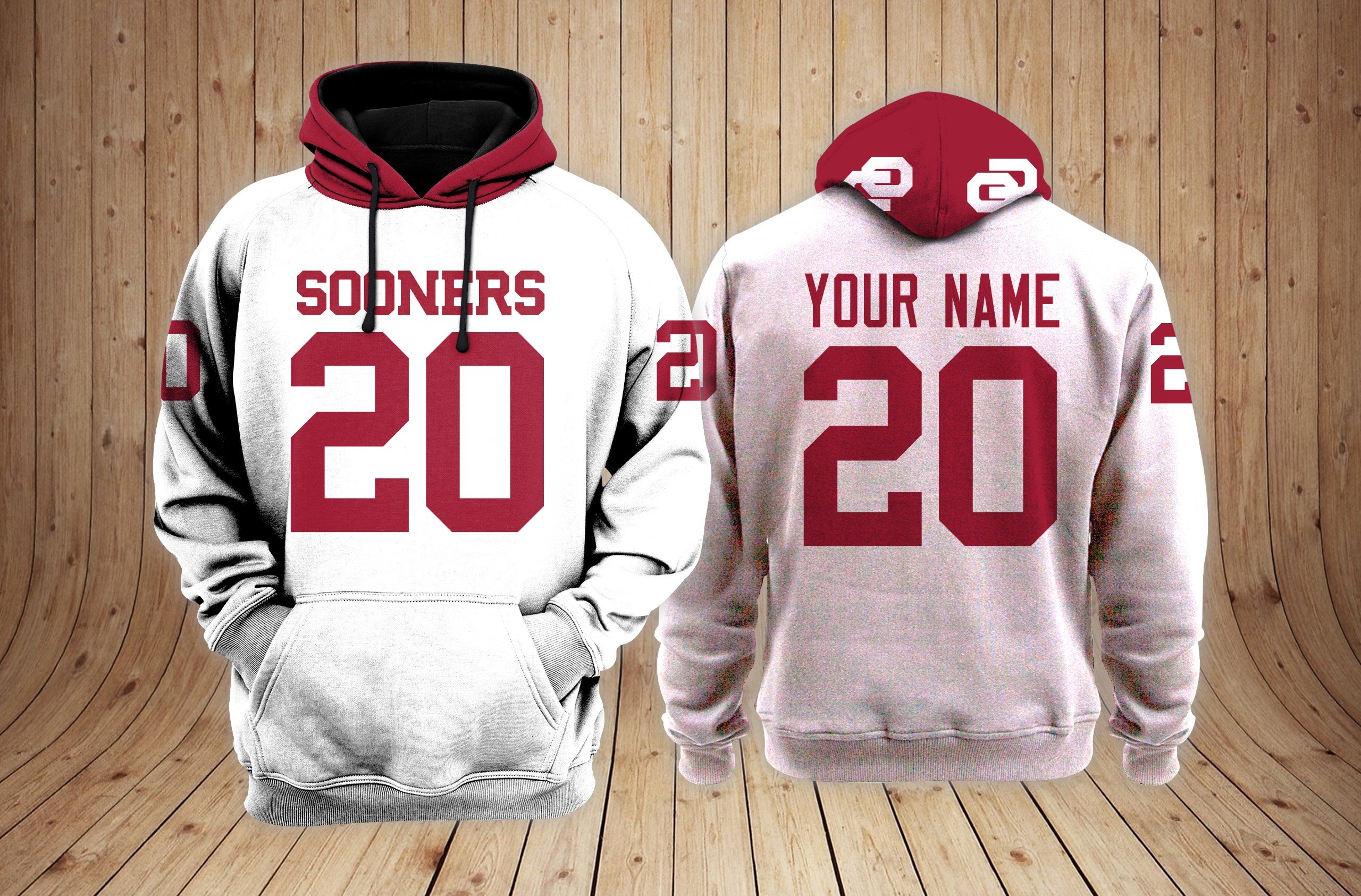 Oklahoma Sooners Football Hoodie PT50690