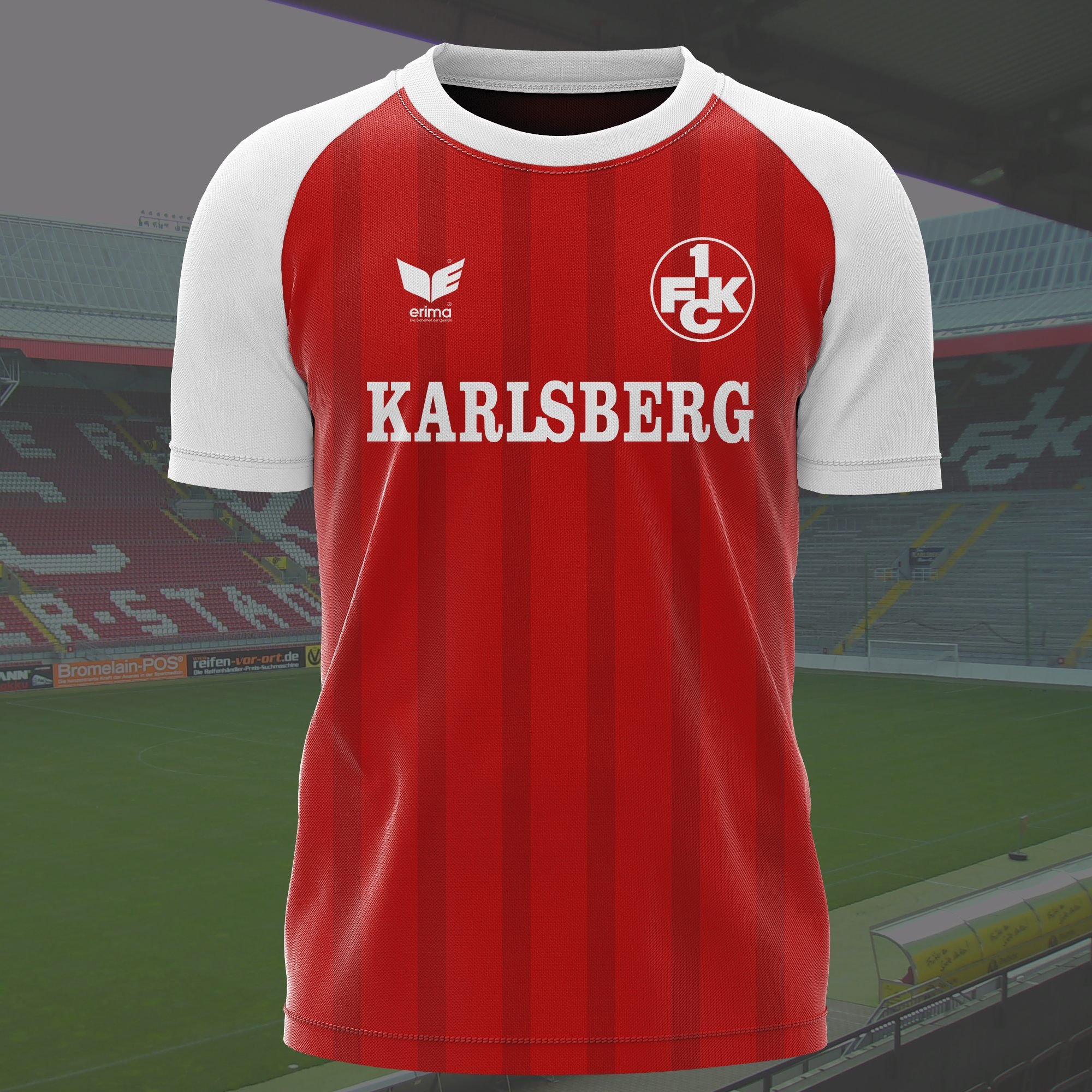1. FC Kaiserslautern 1985- 1986 Retro Shirt PT50840